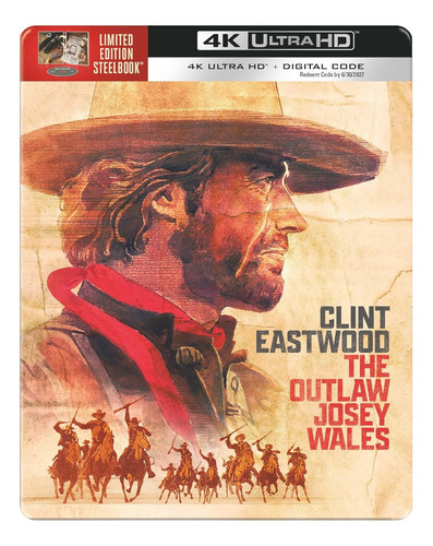 4k Ultra Hd Blu-ray The Outlaw Josey Wales / Steelbook