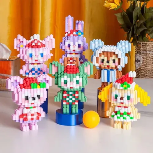 Juguete Armable Oso Duffy Amigos Magic Block Figuras Bloque