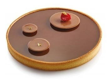 Molde Silikomart Tarte Ring Round 21 Cm Tartera / Lauacu