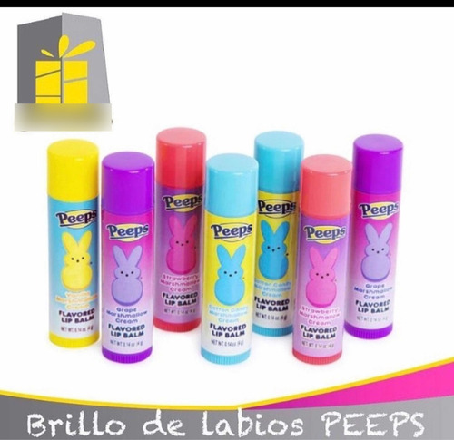 Pack De 7 Brillos De Labios Peeps Pascua