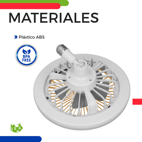 Ventilador De Techo Con Luz Led De 10 Pulgadas Para Aromaterapia Slim Company Conector E27 Ajustable 30w 350 Rpm 5 Aspas 3 Velocidades Con Control Remoto 3 Intensidades Color Amarillo