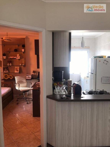 Imagem 8 de 19 de Apartamento Com 3 Dormitórios À Venda, 123 M² Por R$ 490.000,00 - Canto Do Forte - Praia Grande/sp - Ap0107