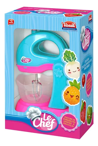 Kit Jogo De Cozinha Infantil Completo Para Comidinha Le Chef