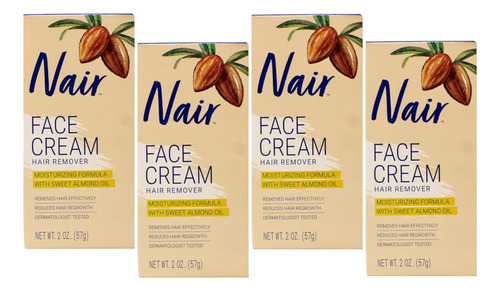 Nair Crema Depilatoria Para Rostro Con Humectantes Especiale