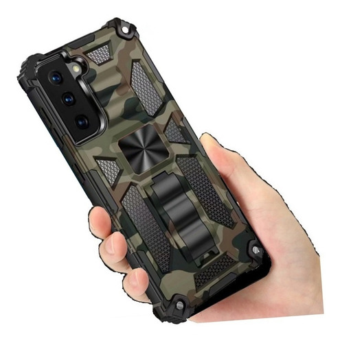 Funda Militar Camuflaje De Uso Rudo Compatible Oneplus +mica