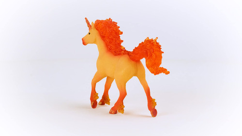 Unicornio De Fuego Elementa Figura De Juguete 5 Años