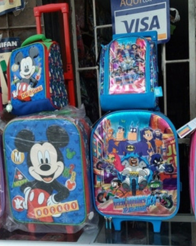 Maleta Mochila Lonchera Y Cartuchera De Oferta
