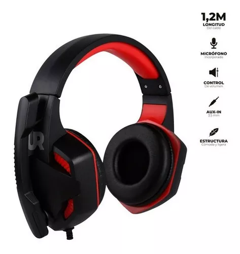 Audifonos Gamer con Microfono Para PS4 PC Conector 3.5 mm Auriculares con  Cable