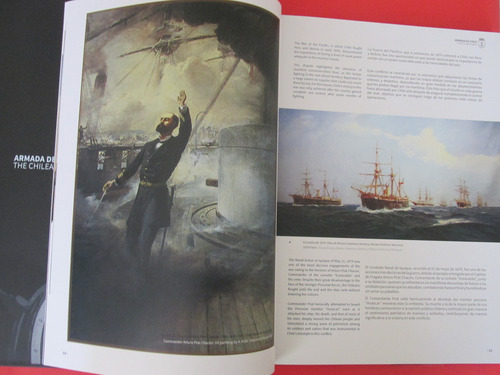 Libro Armada Chile The Chilean Navy Su Historia Obra Escasa (Usado)