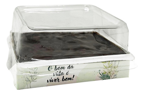 Forma Forneavel P; Brownie (8,5 X 7 X 2 Cm) - 100 Unidades