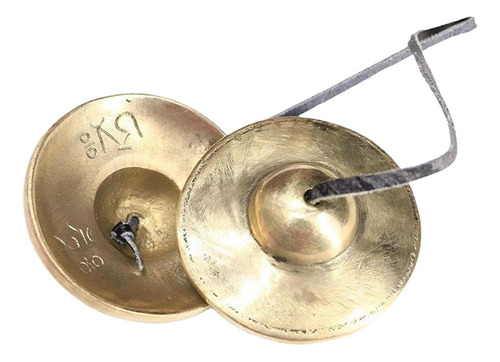 6,5 Cm Tibetano Hecho A Mano Tingsha Cymbal Bell, Yoga Bell,