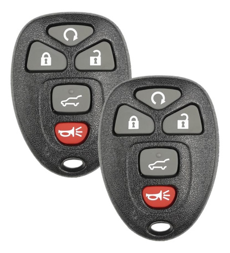 Juego De 2 Carcasas Control Buick Enclave 2008 - 2017