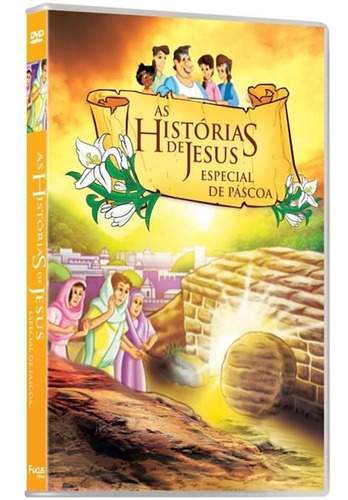 Dvd As Histórias De Jesus - Especial De Páscoa