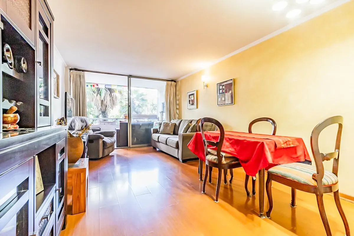 Imagen 2 de 30 de Hermoso Departamento + Oficina En Condominio - Las Condes