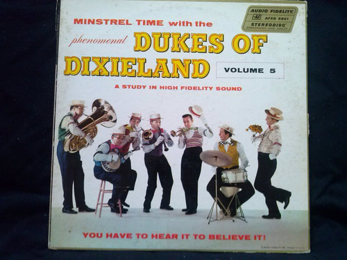 Lp Dukes Of Dixieland Vol 5 You Have To Hear It To Believe