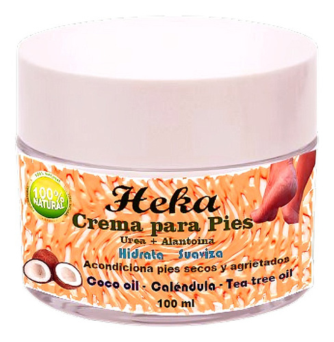 Crema Hidratante Pies Heka Intensiva 100 Ml