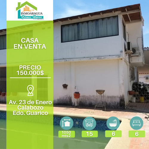 Casa En Venta/ Calabozo/ Yp1390 