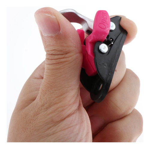 1pc Patinaje En Línea Correa Hebilla Patines Rosa 2 5x3.5cm