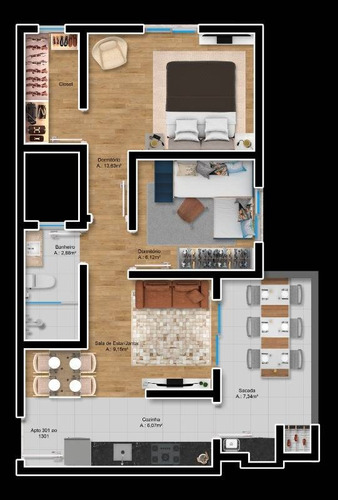 Imagem 13 de 15 de Apartamento - Vila Verde - Ref: 8361 - V-8361