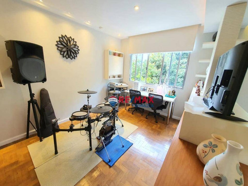 Imagem 11 de 23 de Lindo 2 Quartos (original 3 Quartos) À Venda, 122 M² - Humaitá - Rio De Janeiro/rj - Ap0356