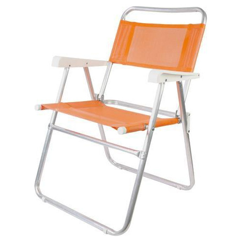 Cadeira De Praia Fashion Alumínio Cores Sortidas - Mor