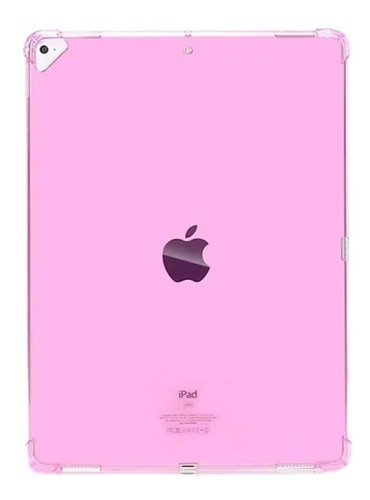 Imagen 1 de 5 de Carcasa De Silicona C/rosa Para iPad Pro 12.9 (2015-2017)