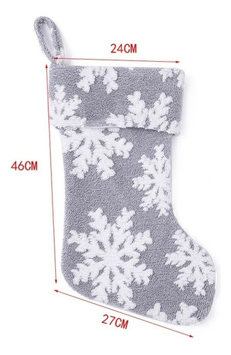 Dsv Bolsa Regalo Caramelos Copo Nieve Medias Navideñas