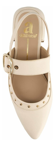 Zapato Mule 3754641ve Transpirable Ojal Metal Tachas Hebilla
