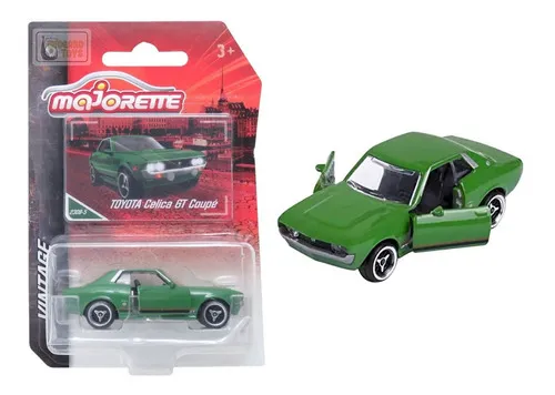 Toyota Celica Gt Coupe Verde Vintage Cars 1 64 Majorette