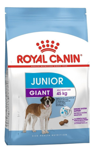 Imagen 1 de 1 de Alimento Royal Canin Size Health Nutrition Giant Junior para perro cachorro de raza gigante sabor mix en bolsa de 15 kg