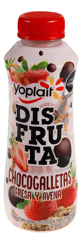 Yoghurt Disfruta sabor Chocogalleta Fresa Avena Yoplait 307g