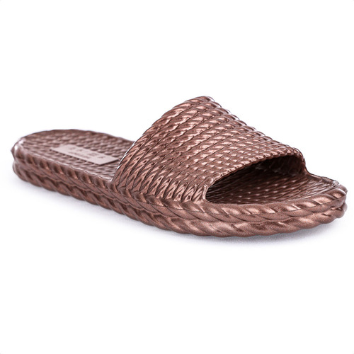 Chinelo Brizza Slide Eva Feminino Rasteirinha Flat Moderna