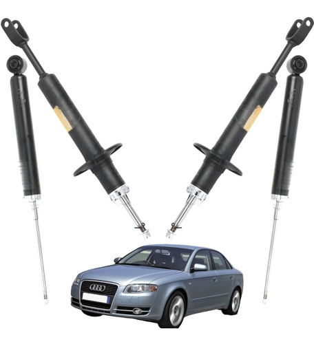 Kit De Amortiguadores Audi A4 2005 - 2008 Alta Calidad