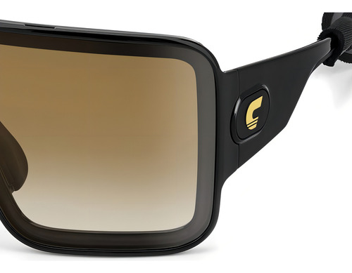 Lentes De Sol Carrera Flaglab15 80786 Special Edition Café Color de la lente Marrón claro degradado Color del armazón Negro
