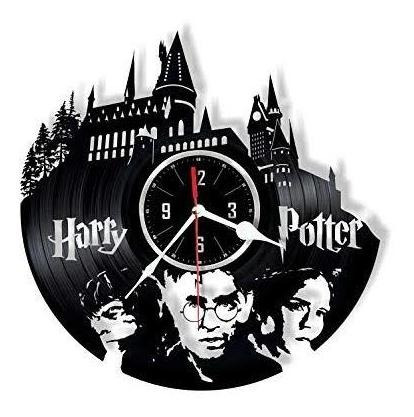 Reloj Corte Laser 4025 Harry Potter Hogwarts Siluetas