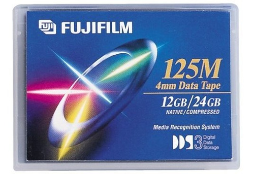 Data Cartridge Fuji Dds-3 12/24gb 125m