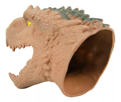 Fantoche Tiranossauro Rex Cabeça T-rex Brinquedo Infantil - Dupari