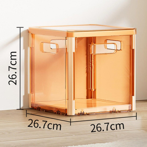 Organizador De Almacenamiento En Forma De Cubo, Naranja