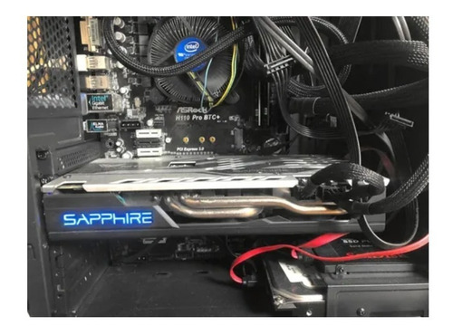 Desktop Pc Gamer I3 7a Ger 16gb Ram Rx580 8gb Ssd 240 + 500g