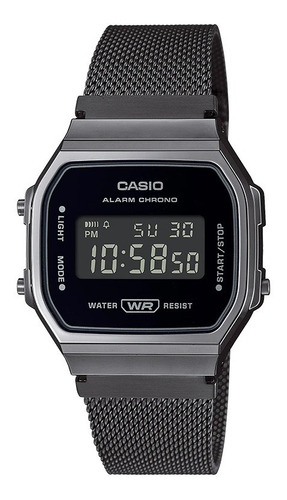 Reloj Unisex Casio A168wemb-1b Negro Digital