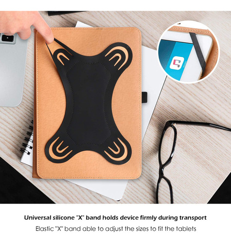 Procase Funda Universal Para Tablet De 9 A 10.1 Pulgadas, F. Color Negro