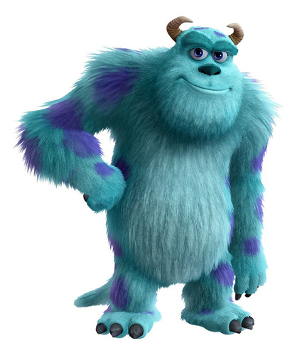 Sully Monsters Inc. Figura Semi Articulable Wyc