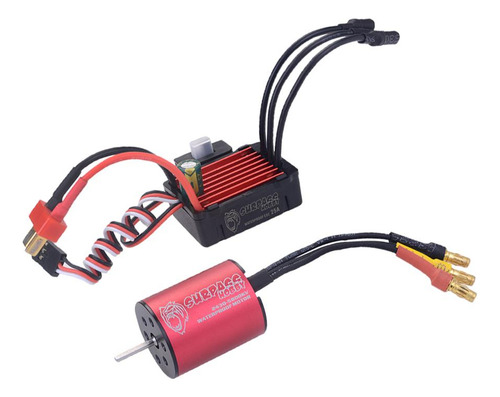 Motor Sin Escobillas Impermeable 5800kv 25a Esc Para 1/16,