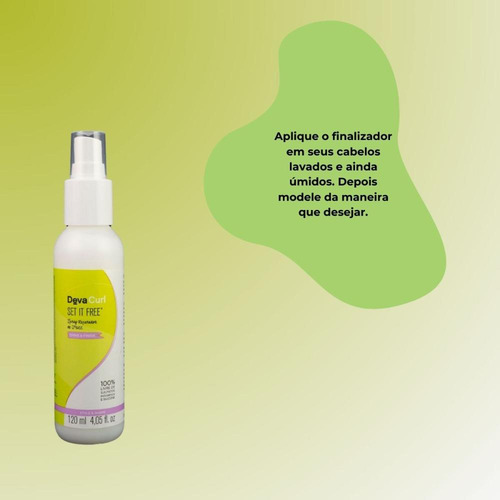 Devacurl Set It Free Spray Reparador De Frizz 120ml