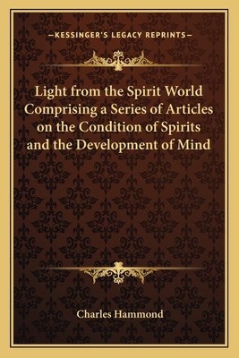 Libro Light From The Spirit World Comprising A Series Of ...