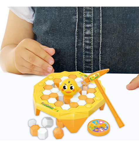 Ice Breaker Juego De Mesa Mesa Knock Block Rompecabezas Pato