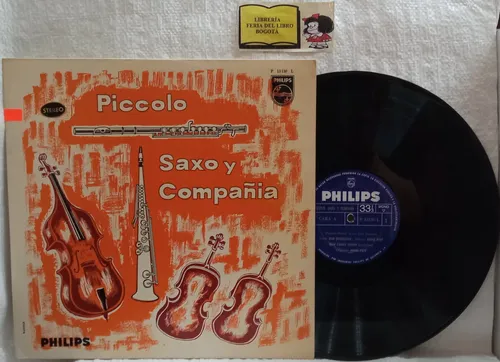 Lp - Acetato - Andre Popp - Piccolo Saxo Y Compañia - Philip