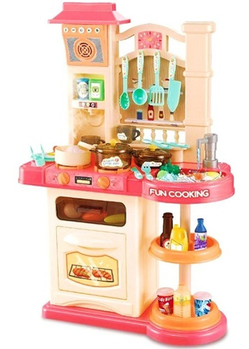 Set Combo Cocina Infantil Juego Juguete Para Nenas Nuevo