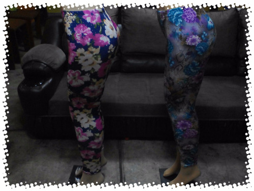 Leggins Floreado De Verano