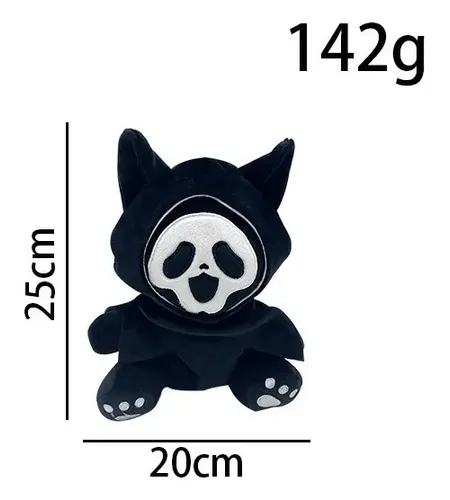 Peluche Scream Ghostface 20 Cm - Figurine Halloween - Collection Officielle